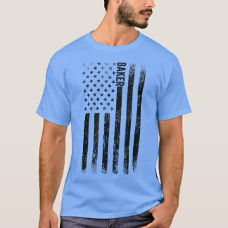 Amerikaanse vlag - Proud American Baker T-shirt