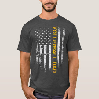-Amerikaanse Vlag Proud Volleyball T-shirt