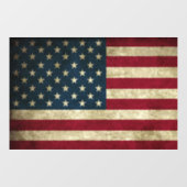 Amerikaanse vlag raamsticker (Vel)