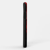 Amerikaanse vlag  RED Case-Mate iPhone Case (Achterkant/rechts)