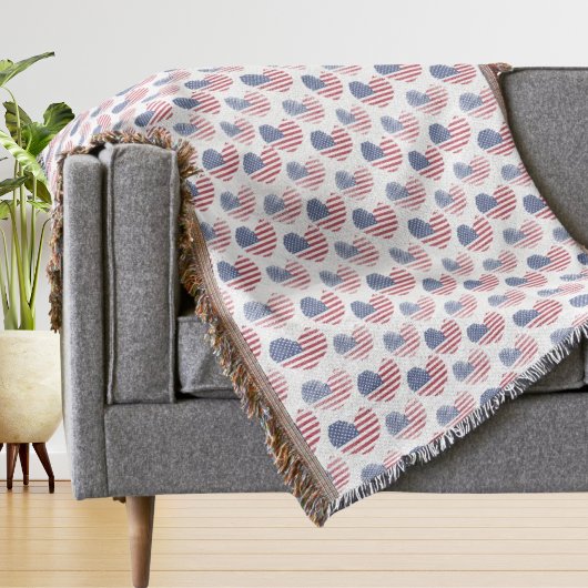 Amerikaanse vlag Red White Blue Patriotic Deken