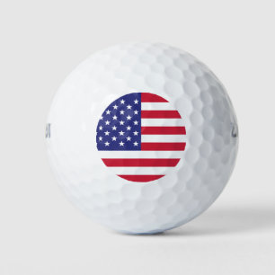 Amerikaanse vlag Red White Blue Patriotic Golfballen