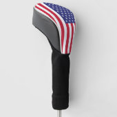 Amerikaanse vlag Red White Blue Patriotic Golfheadcover (Schuin)