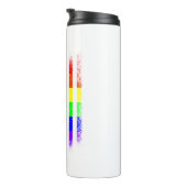 amerikaanse vlag regenbooglgbt thermosbeker (Geroteerd rechts)