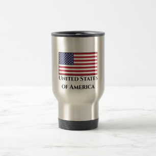 Amerikaanse vlag reisbeker