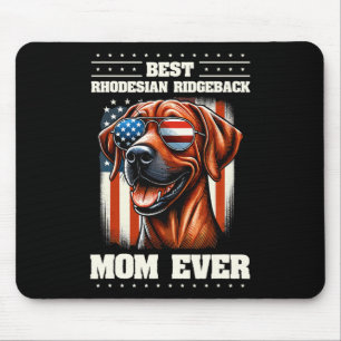Amerikaanse vlag Rhodesian Ridgeback 4 juli Muismat