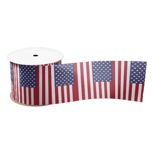 Amerikaanse vlag Ribbon Lint (Spoel)
