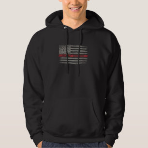 Amerikaanse Vlag Robot Umpire Amerikaanse Vlag To Hoodie