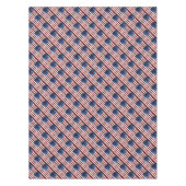 Amerikaanse vlag rode en blauwe muggenspatroon tafelkleed (Voorkant)