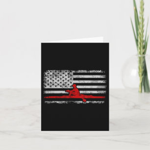 Amerikaanse vlag roeien kaart
