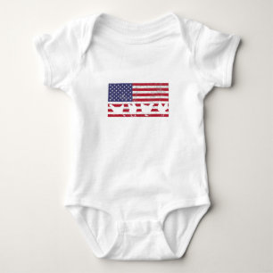 Amerikaanse vlag romper