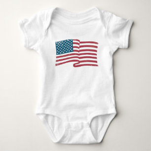 Amerikaanse vlag romper