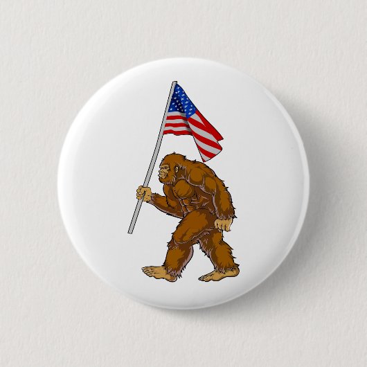 Amerikaanse vlag ronde button 5,7 cm (Voorkant)