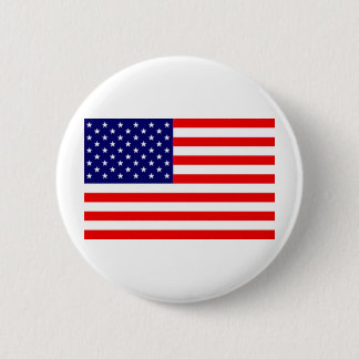 Amerikaanse vlag ronde button 5,7 cm
