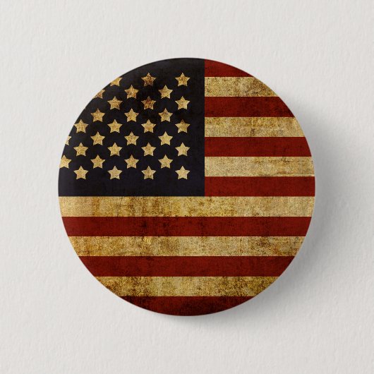  Amerikaanse vlag Ronde Button 5,7 Cm (Voorkant)