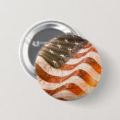 Amerikaanse vlag ronde button 5,7 cm (Voorkant /achterkant)