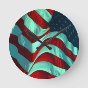 Amerikaanse Vlag Ronde Klok