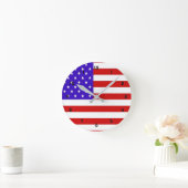 Amerikaanse vlag ronde klok (Huis)