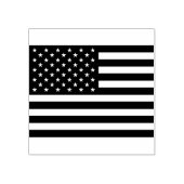 Amerikaanse vlag 	rubberstempel (Afrduk)