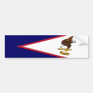 Amerikaanse vlag Samoa Bumpersticker