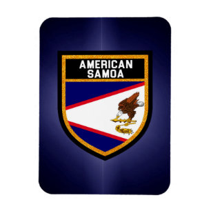 Amerikaanse vlag Samoa Magneet