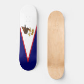 Amerikaanse vlag Samoa Skateboard (Voorkant)