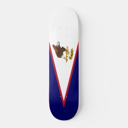 Amerikaanse vlag Samoa Skateboard (Voorkant)