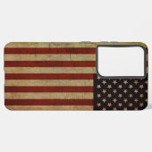 Amerikaanse vlag Samsung Galaxy Hoesje (Linkerkant)