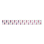 Amerikaanse vlag Satin Ribbon Lint (Voorkant)