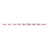 Amerikaanse vlag Satin Ribbon Lint (Voorkant)