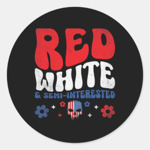 Amerikaanse Vlag Schedel Patriot Skeleton Onafhank Ronde Sticker