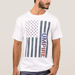Amerikaanse vlag - Scheidsrechter T-shirt