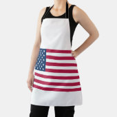 Amerikaanse vlag schort (Insitu)
