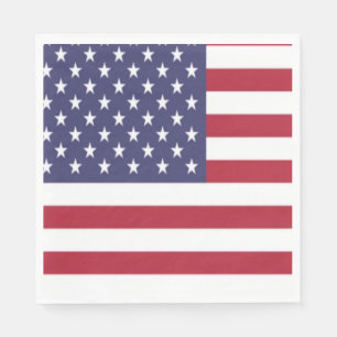 Amerikaanse Vlag Servet