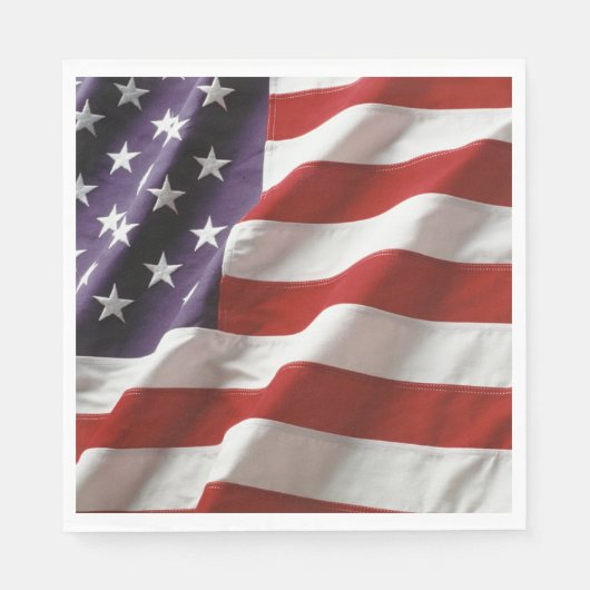 Amerikaanse vlag servet (Voorkant)