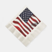 Amerikaanse vlag servet (Hoek)