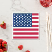 Amerikaanse vlag servetten (Insitu)