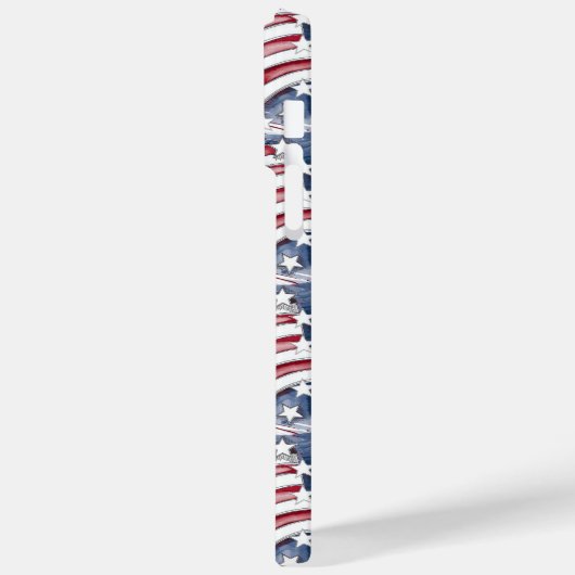 Amerikaanse vlag set Case-Mate iPhone case (Achterkant / Links)