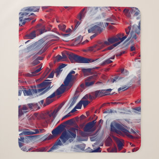 Amerikaanse vlag Sherpa blanket Deken