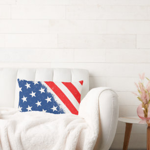 Amerikaanse vlag Shirt USA Patriottische Star Stri Kussen