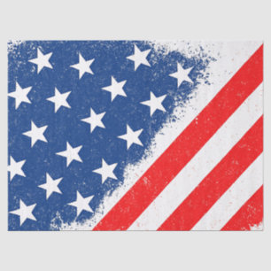 Amerikaanse vlag Shirt USA Patriottische Star Stri Tissuepapier