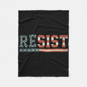 Amerikaanse vlag Shirten voor mannen Vrouwen Fleece Deken