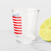 Amerikaanse vlag shot glas (Rechts)