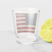 Amerikaanse vlag shot glas (Achterkant)
