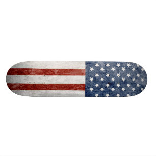 Amerikaanse vlag skateboard