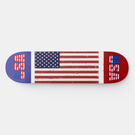 Amerikaanse vlag skateboard (Horizontaal)