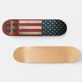 Amerikaanse vlag skateboard (Horizontaal)