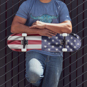 Amerikaanse vlag skateboard