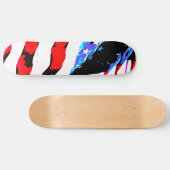 Amerikaanse vlag skateboard (Horizontaal)