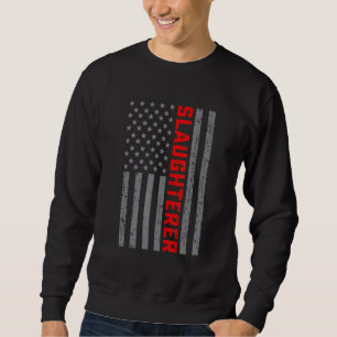 Amerikaanse vlag Slachter Amerikaanse vlag voor m Trui